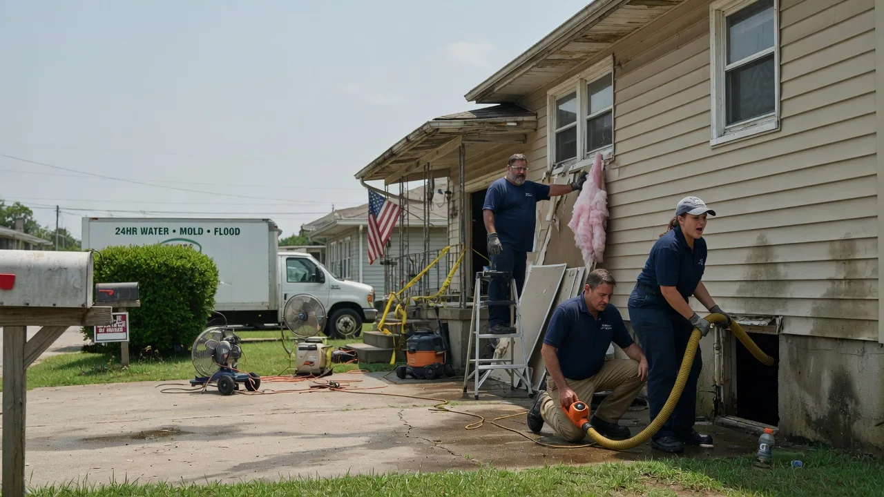 Water Damage Repair in Coweta, OK near me